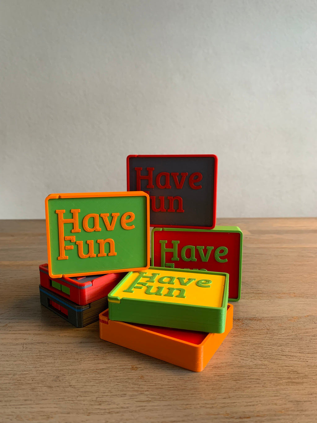 Schuifpuzzelspel "Have fun"