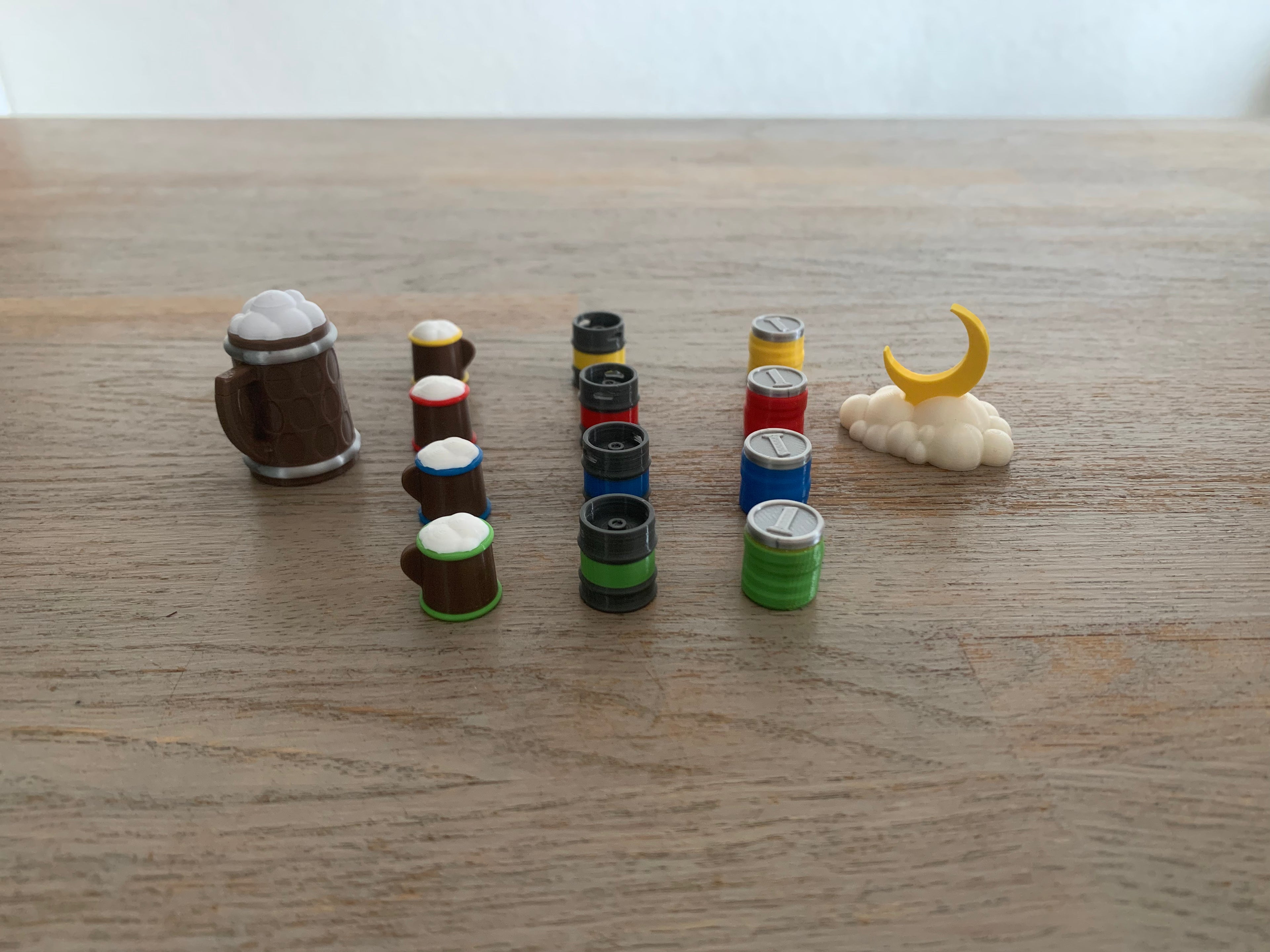 Markers voor de Taveernen van de oude stad.