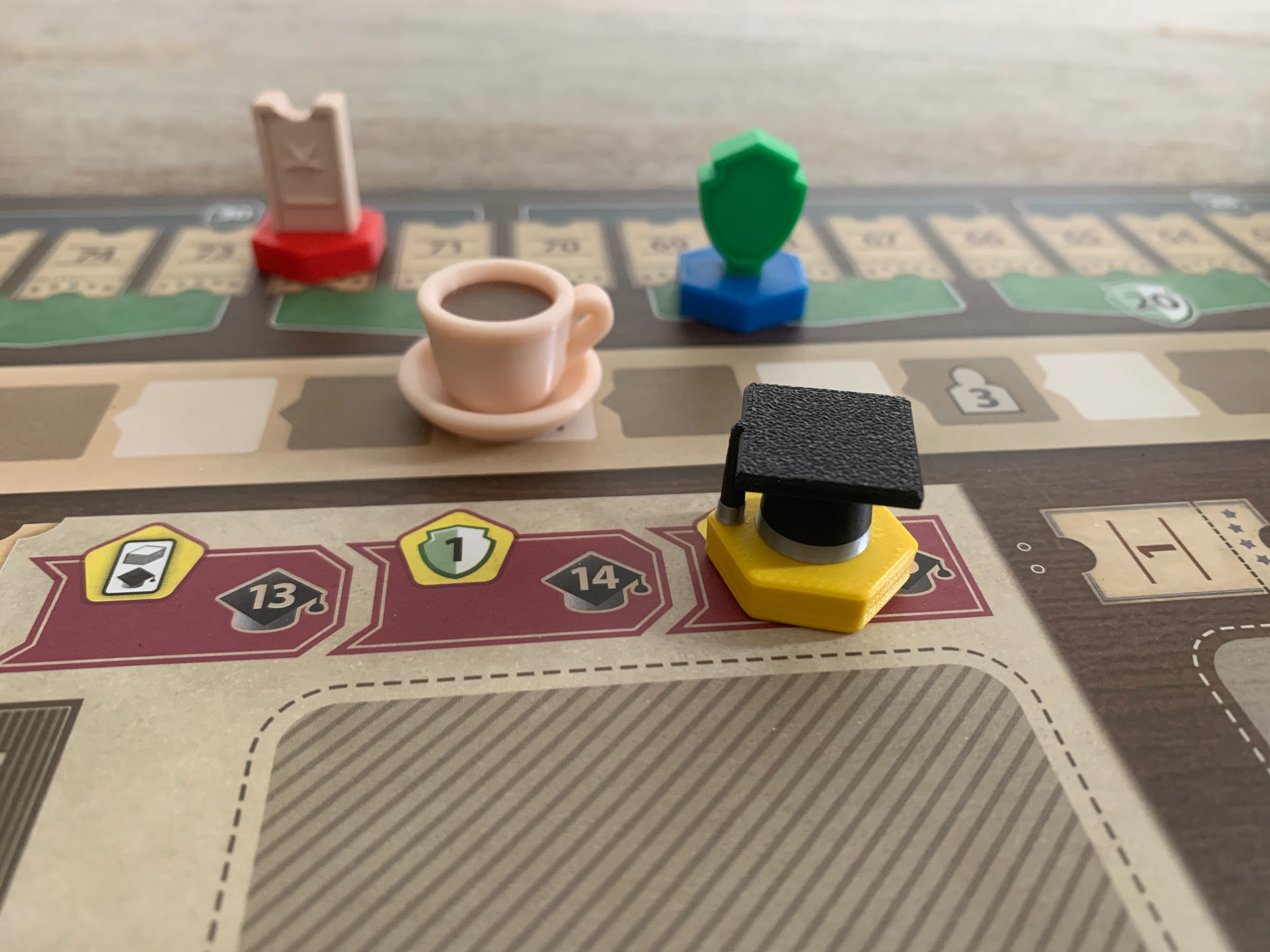 Markers voor Ark nova