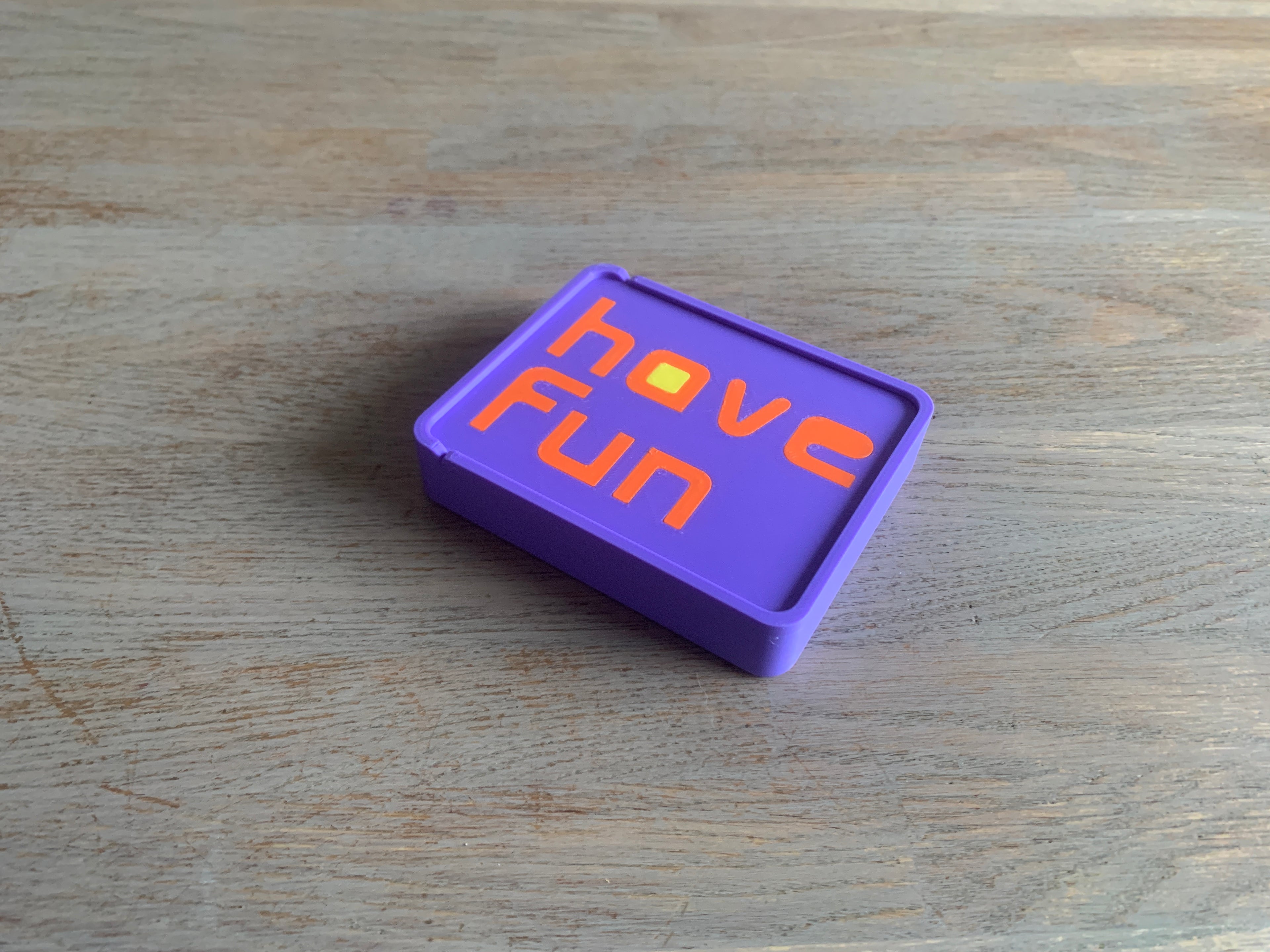 Schuifpuzzelspel "Have fun"