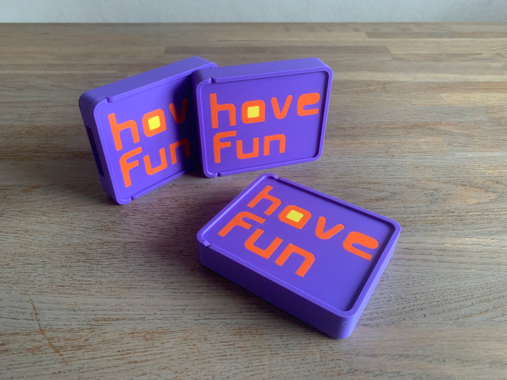 Schuifpuzzelspel "Have fun"