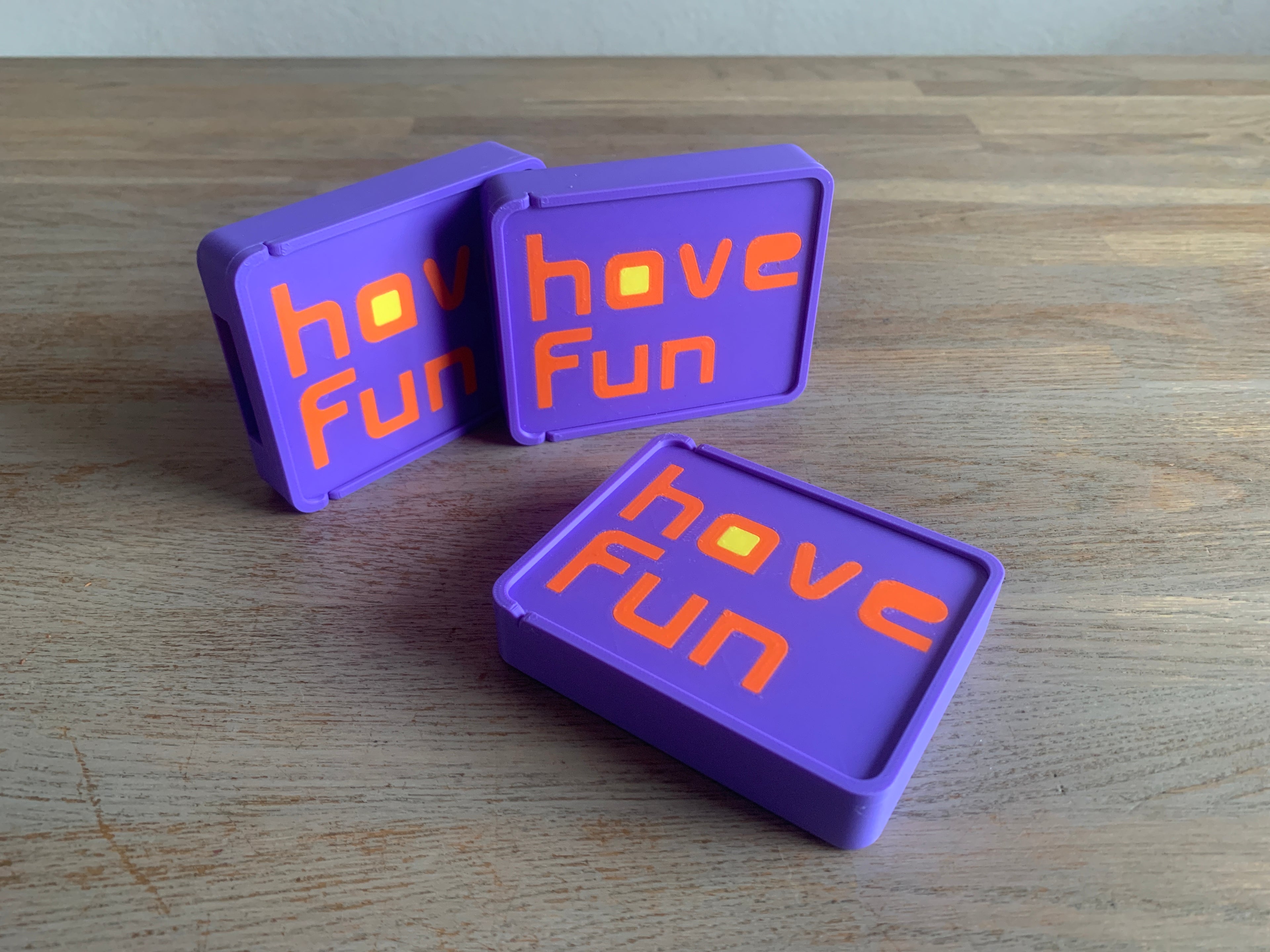 Schuifpuzzelspel "Have fun"