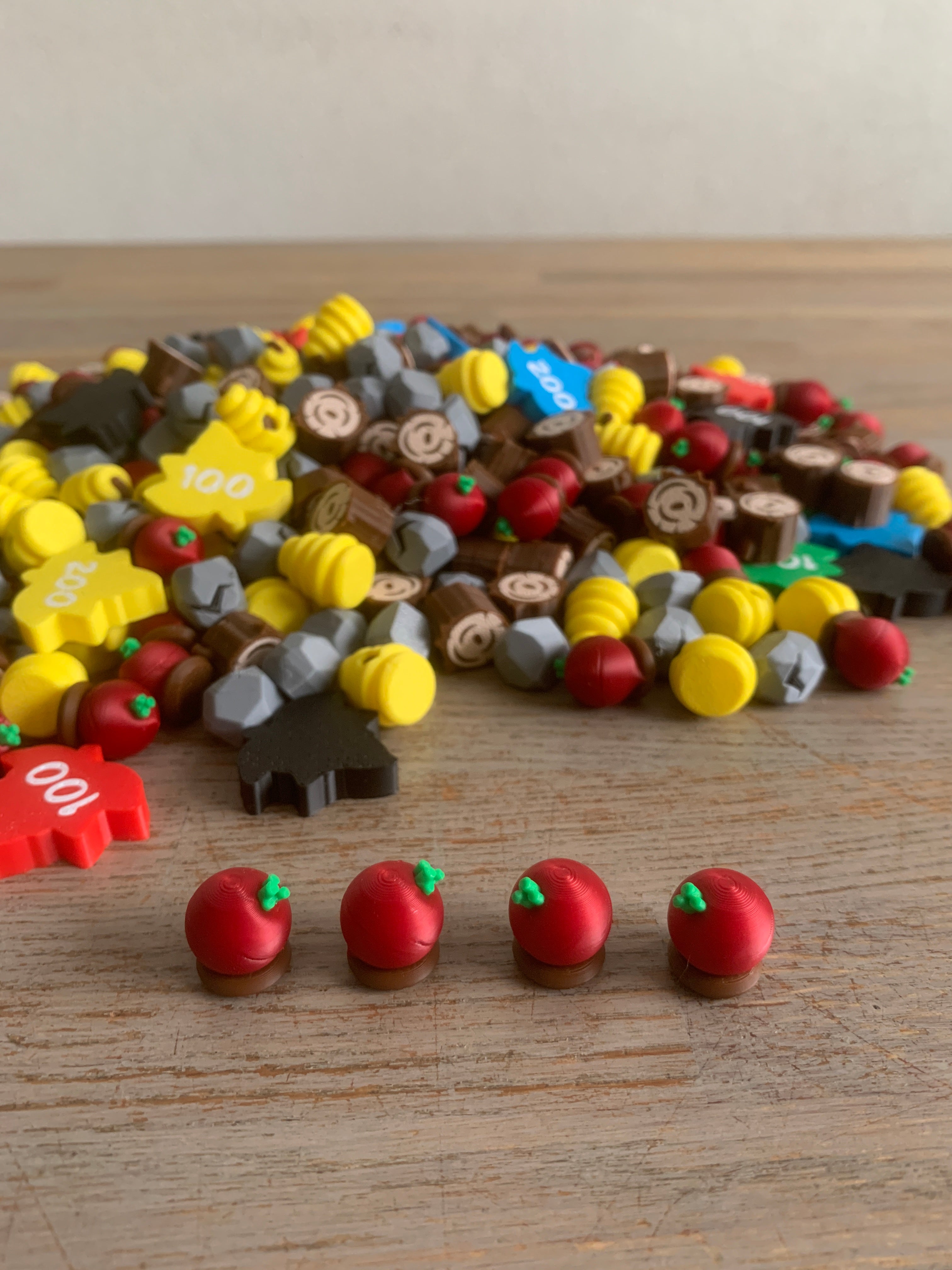 Tokens en markers voor Emberleaf