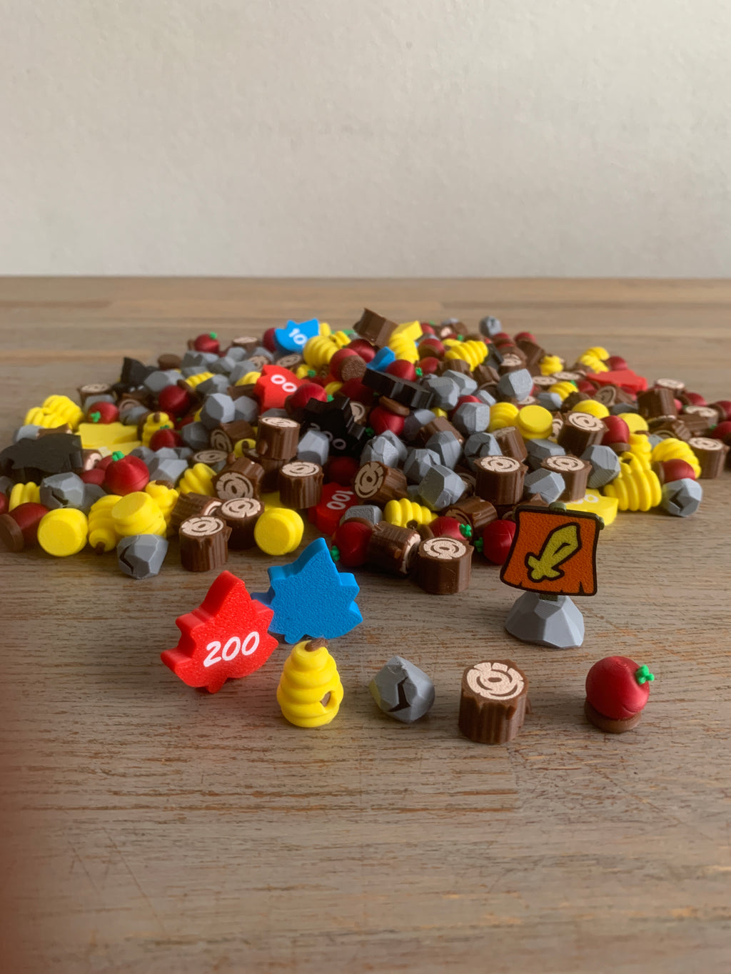 Tokens en markers voor Emberleaf
