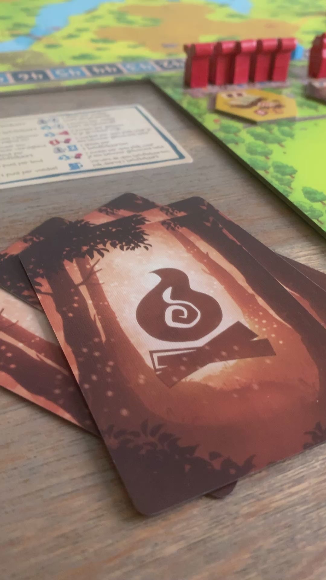 Tokens en markers voor Emberleaf